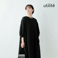 ☆】utilite ユティリテ aranciato別注 T/Wギャバ フレアー ワンピース uta207ss29-ms レディース | Piu di  aranciato(ピウディアランチェート)