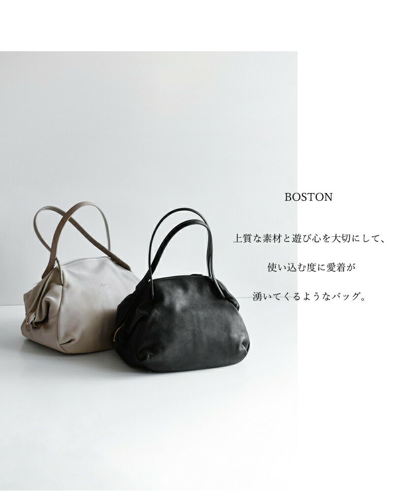 Ense アンサ キップレザー ボストンバッグ Sサイズ “boston S” pens