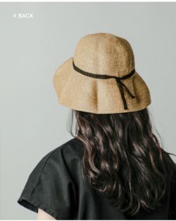 【クーポン対象】mature ha. マチュアーハ ウォータープルーフ ペーパーブレード ライトハット ロウ ワイド “WP paper braid  light hat low wide” mpb1-01lwlr-fn レディース | Piu di aranciato(ピウディアランチェート)