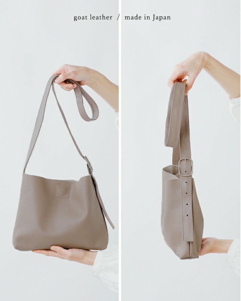 アトリエ NORI] レザー2way ショルダーバッグ ひろい