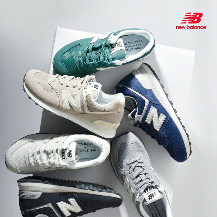 new balance ニューバランス スエード メッシュ アッパー ランニング