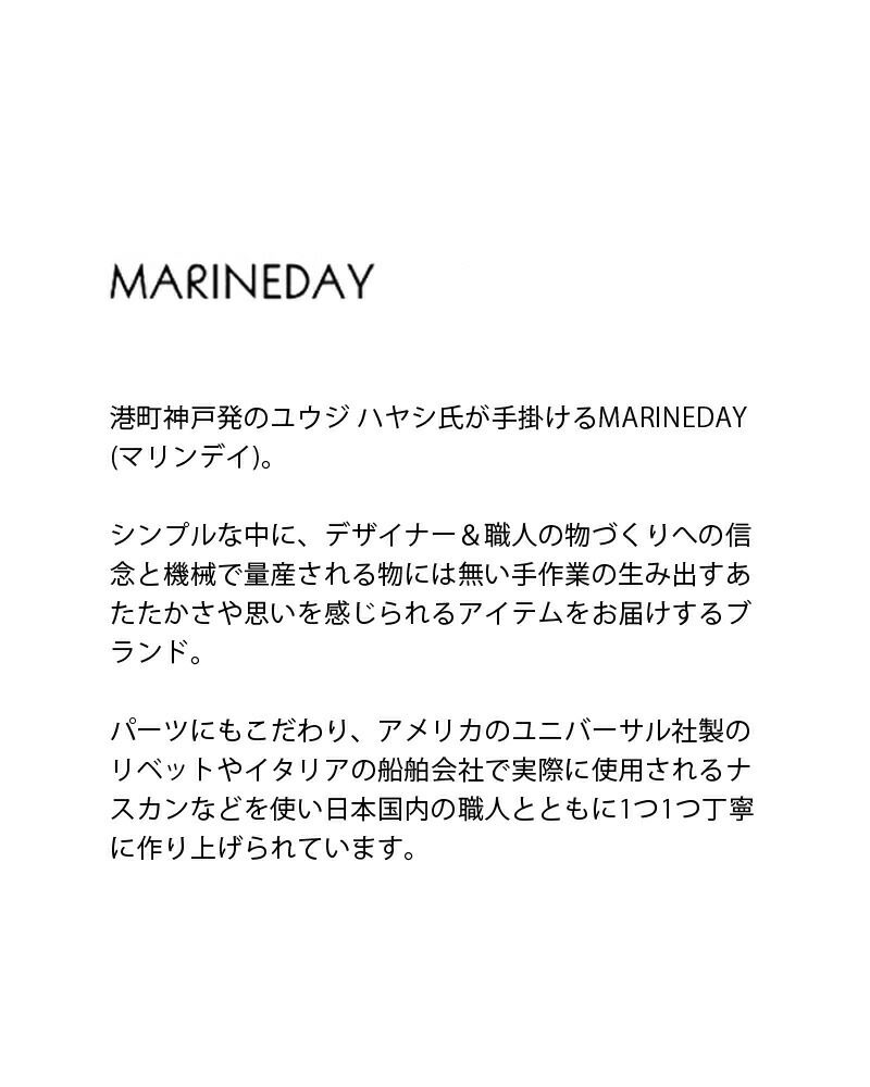 MARINE DAY マリンデイ ゴートスキン レザー ショルダーバッグ