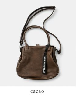 CHRISTIAN PEAU クリスチャン ポー クリスチャンポー 2way レザー がま口 トート バッグ gm-totebag-2way-ms  レディース | Piu di aranciato(ピウディアランチェート)