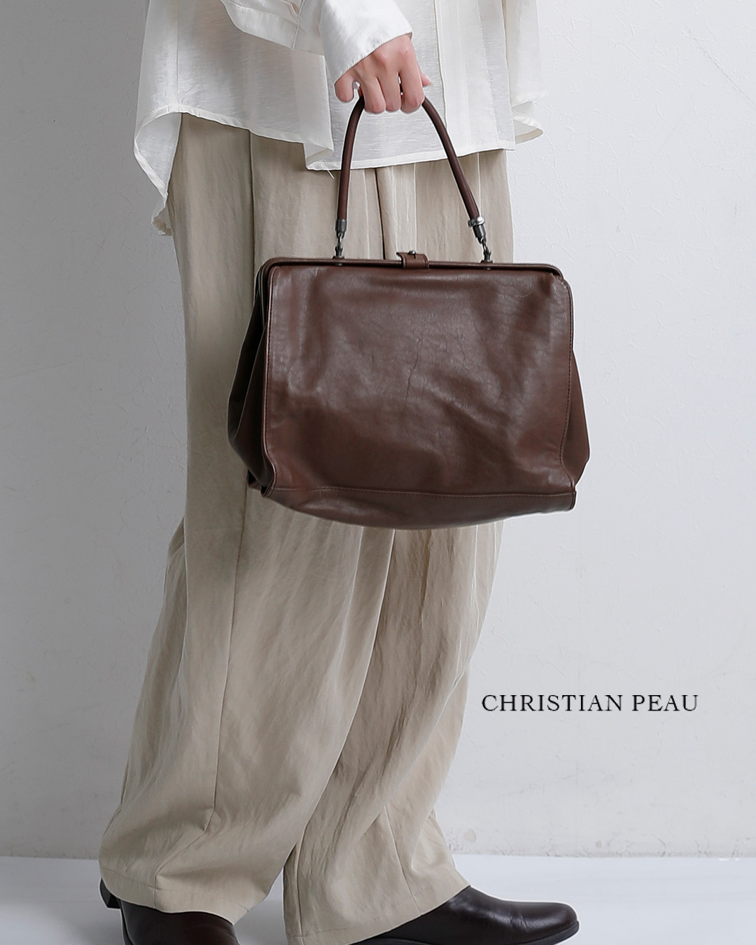 クーポン対象】CHRISTIAN PEAU クリスチャンポー 2way レザー