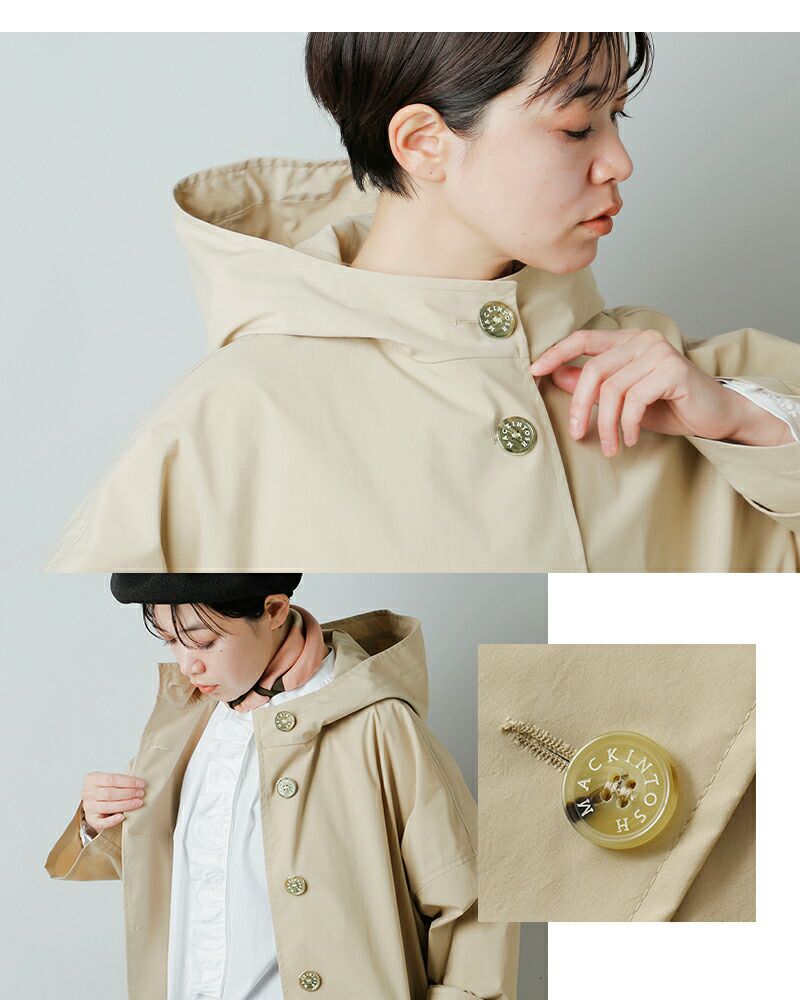 MACKINTOSH マッキントッシュ 撥水 オーバーサイズ フーデッド MACKINTOSH マッキントッシュ 撥水 オーバーサイズ フーデッド