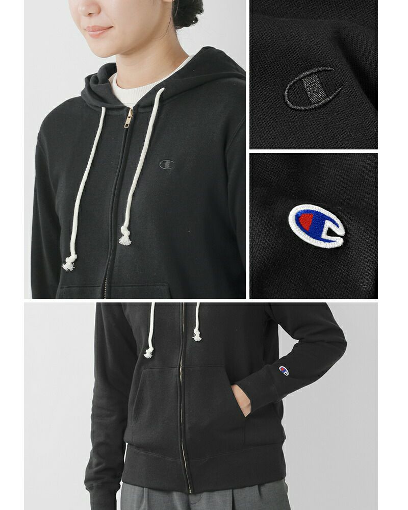 30%OFF】Champion チャンピオン ジップフード スウェット パーカー cw