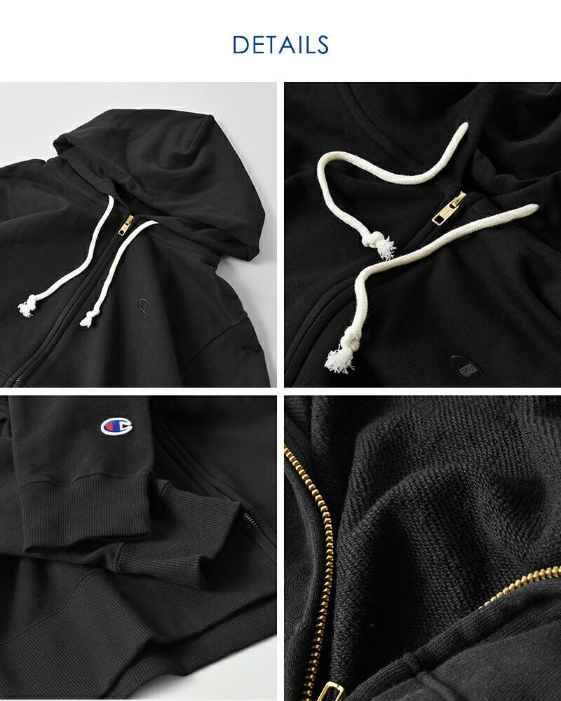 Champion チャンピオン ジップフード スウェット パーカー cw-y108-mn