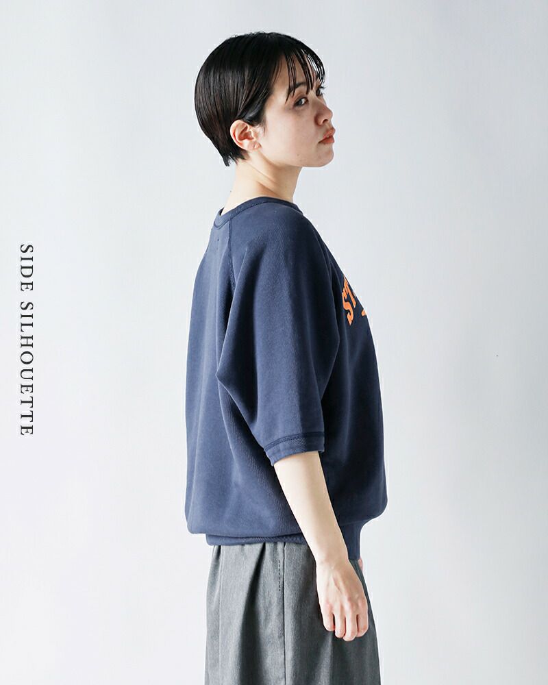 CIOTA シオタ スビンコットン 裏毛 ショートスリーブ スウェットシャツ 