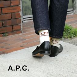 ゆうパケット選択可】A.P.C. アー ペー セー RUE MADAME ロゴ