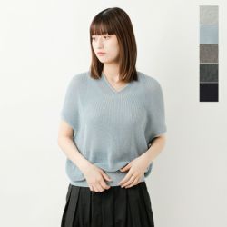 FACTORY ファクトリー コットン 強撚糸 ワイド セーター k-06-same1-kk 