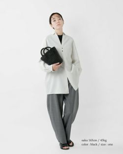 美品　Aeta バスケットバッグ　ショルダー紐付き　スモール Aeta アエタ カウレザー バスケット バッグ Sサイズ “BASKET S