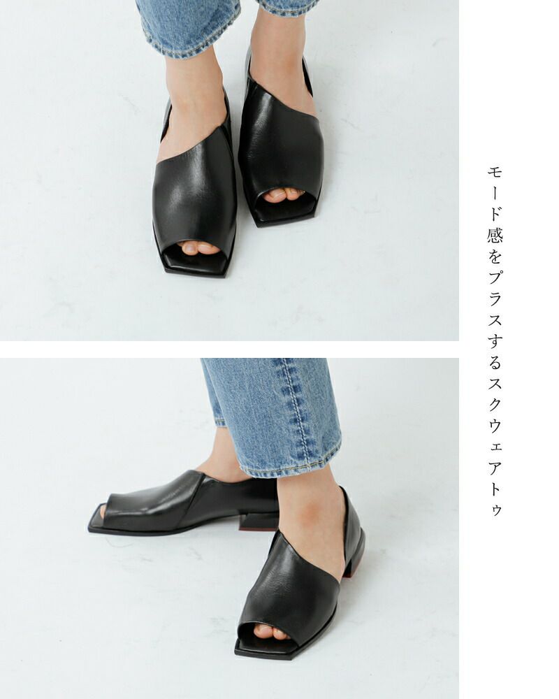 anneren　ユウコイマニシ　サンダル　39 yuko imanishi+/ユウコイマニシプラス バックル付きストラップ