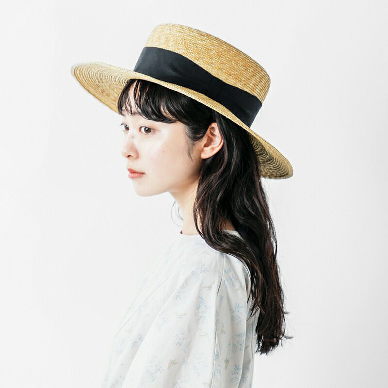 2023ss新作】Nine Tailor ナインテイラー フラットロングブリム
