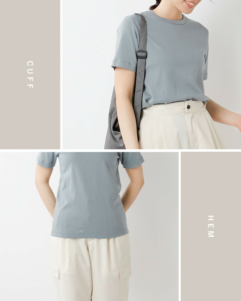 LIFiLL リフィル コットン ソフト ストレッチ 半袖 Tシャツ