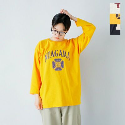 CIOTA シオタ スビンコットン 天竺 フットボール 七分袖 Tシャツ