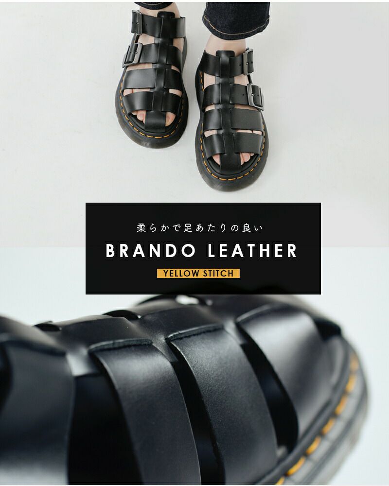 【美品】 DR.MARTENS GARIN サンダル　ドクターマーチン26cm 楽天市場】国内正規品 ドクターマーチン Dr.Martens GARIN