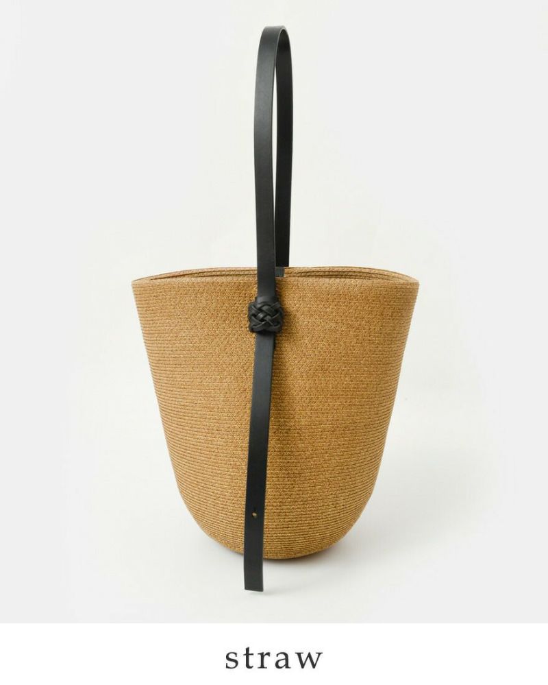 Kamaro'an カマロアン レザーハンドル バケツ型 バケット カゴ
