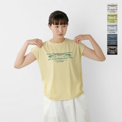 40%OFF】TICCA ティッカ フレンチスリーブ プリント Tシャツ