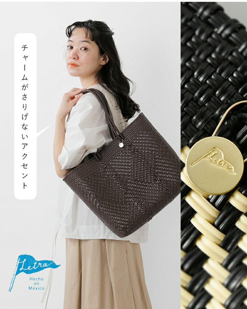 Letra レトラ メルカドバッグ ロングハンドル Mサイズ “TAPETE” tapete