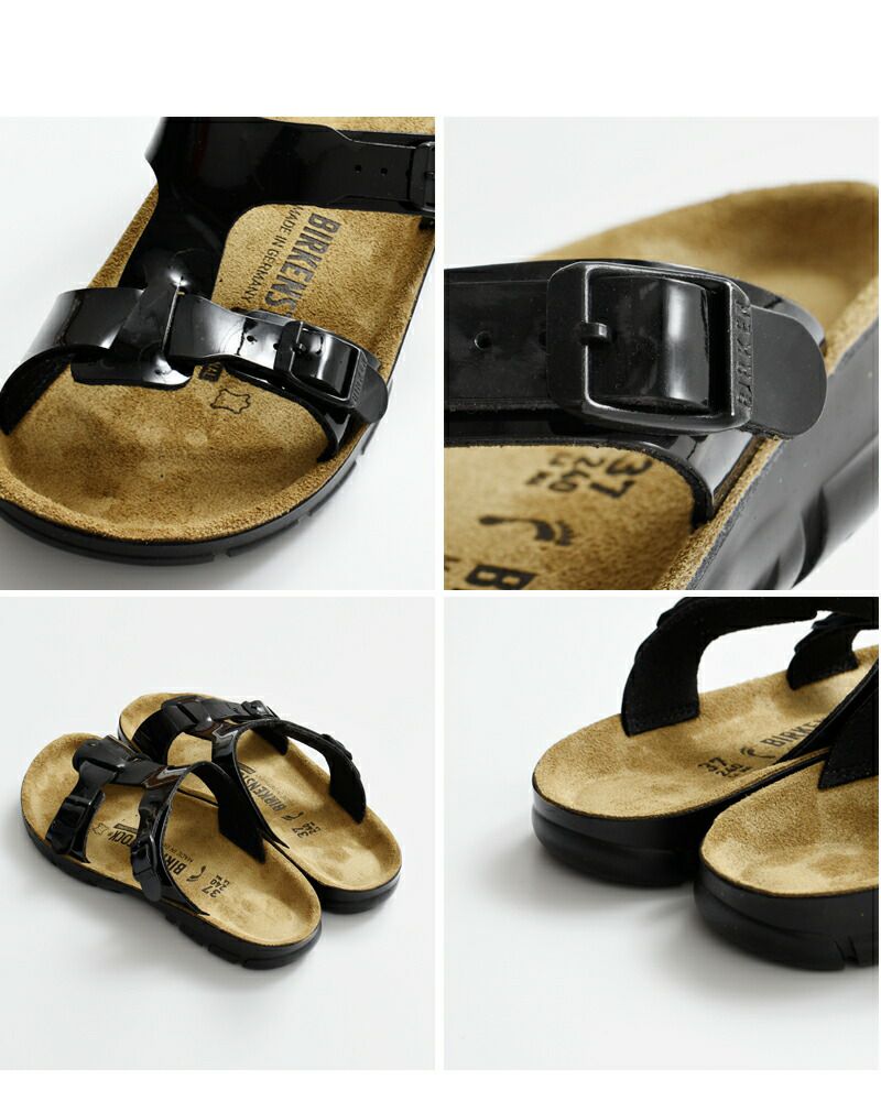 ☆】BIRKENSTOCK ビルケンシュトック パテント加工 アッパー スエード