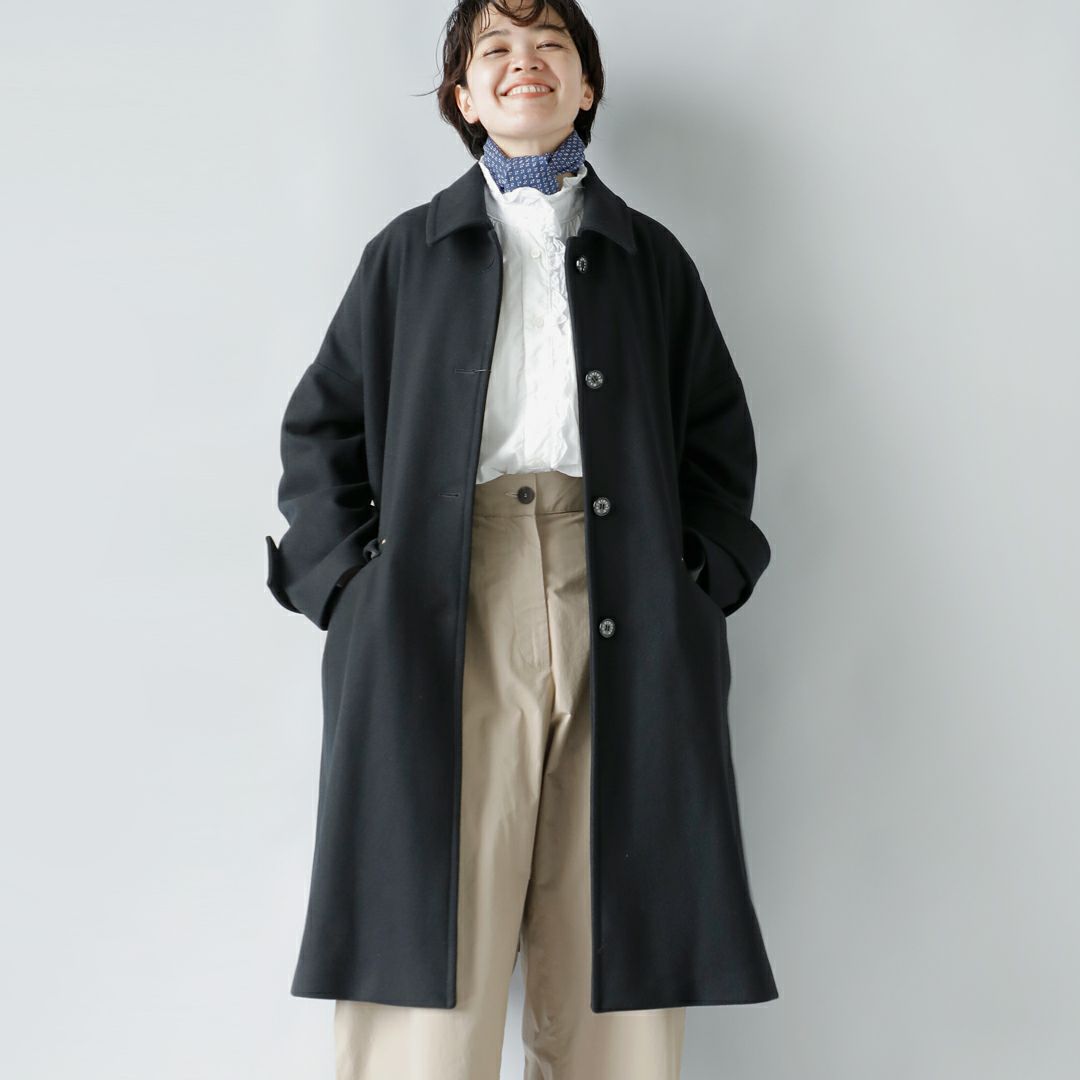 SI-HIRAI スーヒライ ハード メルトン ジャージー キモノ ローブ  