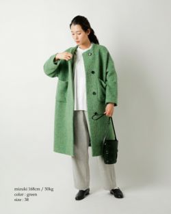 ☆】【30%OFF】SI-HIRAI スーヒライ ウール モヘア ソフト ツイード