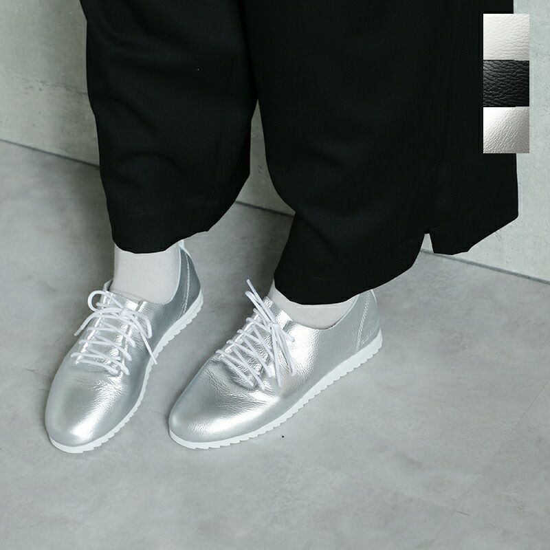 SWAAN4RLBERG スワンアルバーグ カウレザー レースアップ ホールカット 
