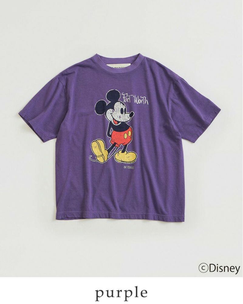 Shinzone シンゾーン ミッキー Tシャツ “MICKEY TEE” 23amscu05-tr