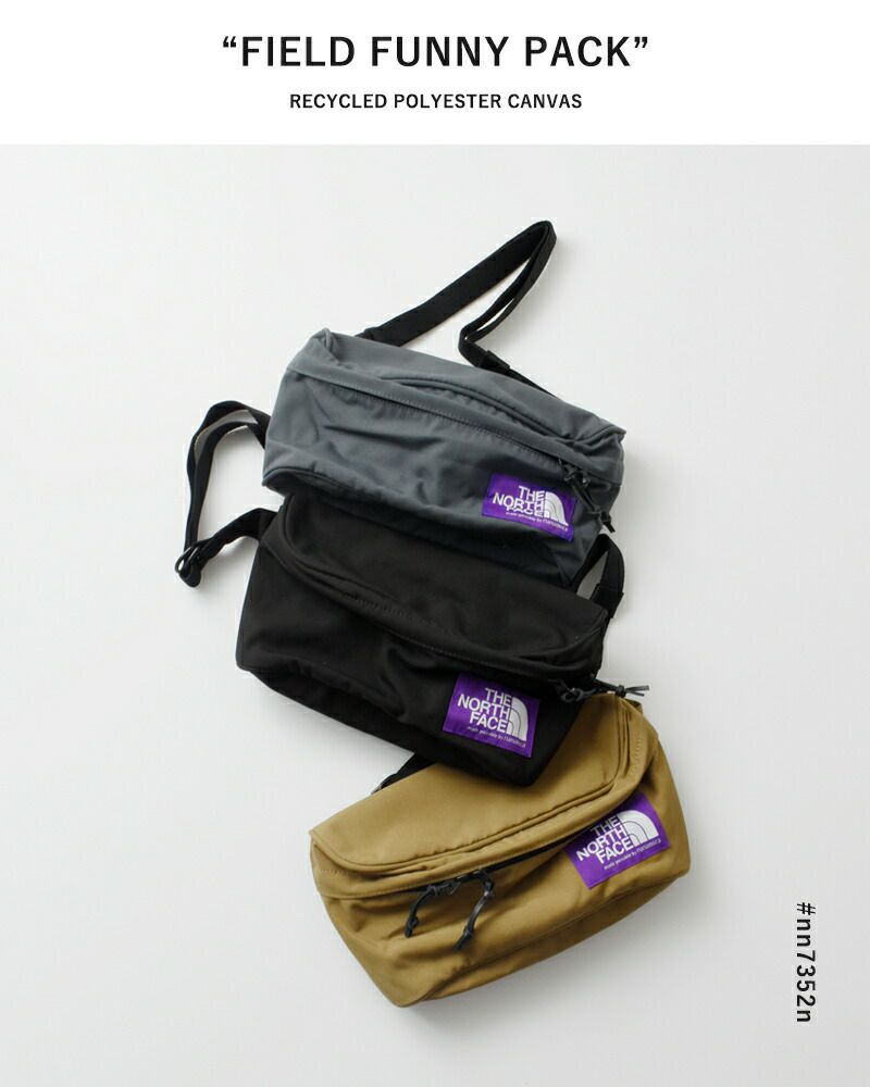 THE NORTH FACE PURPLE LABEL ノースフェイスパープルレーベル 撥水 フィールド ファニー ウエストバッグ “Field  Funny Pack” nn7352n-ms レディース | Piu di aranciato(ピウディアランチェート)