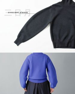 ☆】【30%OFF】LOEFF ロエフ ウール スムース クレセントスリーブ