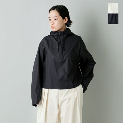 ☆】【30%OFF】LOEFF ロエフ コットン ブロード フード シャツ 8821