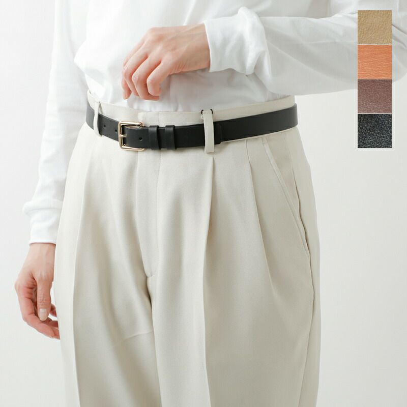 LEFIJE レフィエ カウレザー ベルト “Tresor” m4621a-tresor-rf