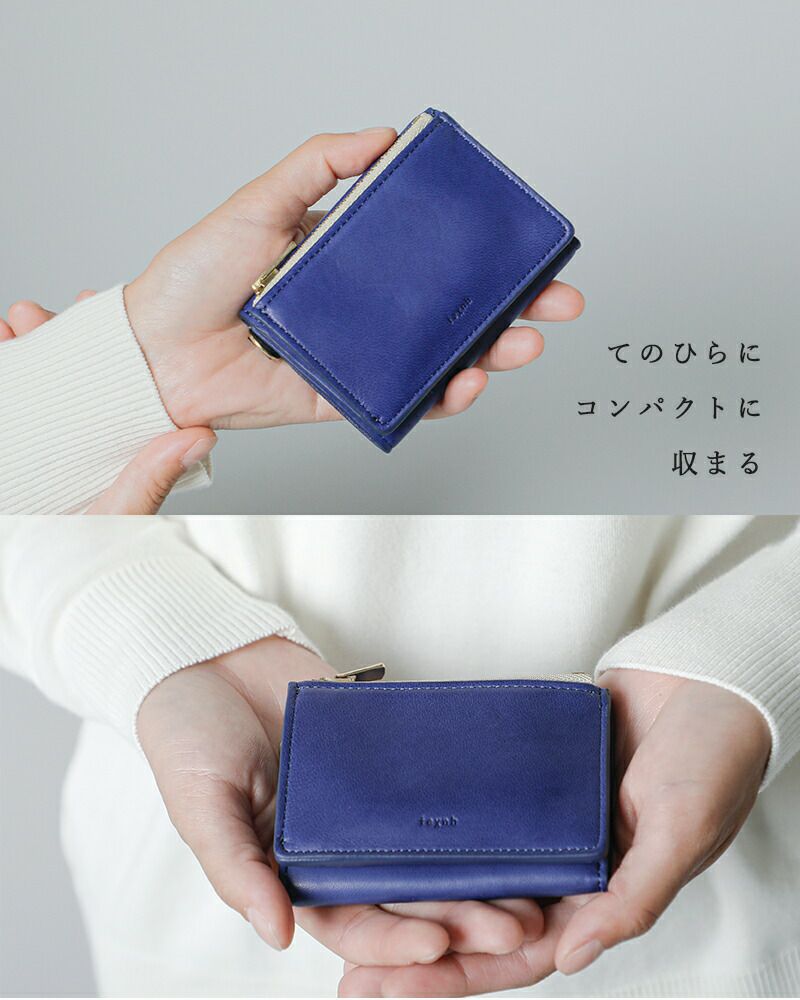 新品未使用 texnh | テクネ FOLD WALLET #BLACK 財布-