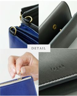 texnh テクネ FOLD WALLET 二つ折り財布 FOLD WALLET
