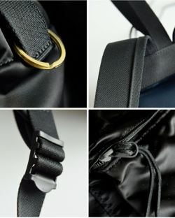 ナップザック texnh テクネ 66ナイロン ツイル クラシック ナップサック