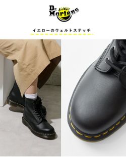 2023aw新作】DrMartens ドクターマーチン 8ホール レースアップ ブーツ