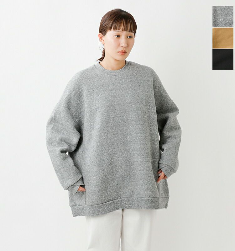 ☆】【30%OFF】Dulcamara ドゥルカマラ ラップリブ ワイド スウェット