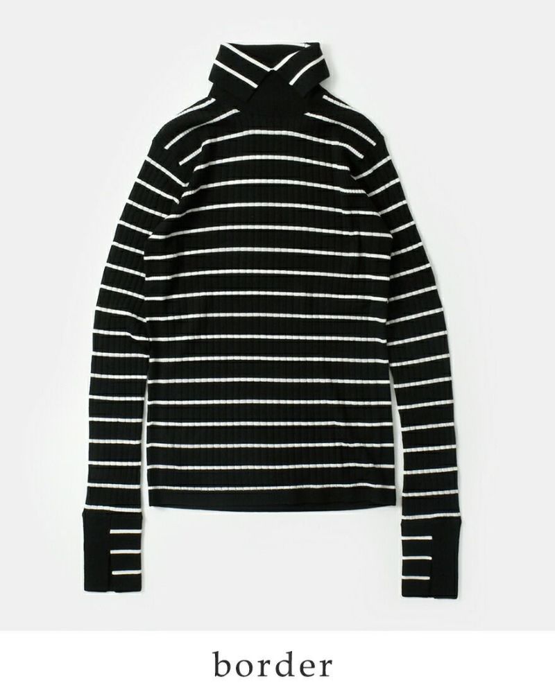 CINOH チノ メリノウール タートルネック ニット プルオーバー “TURTLENECK TIGHT KNIT” 24wkn001-2-tr  2024aw新作 レディース | Piu di aranciato(ピウディアランチェート)