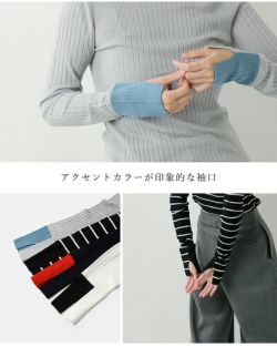 CINOH チノ メリノウール タートルネック ニットプルオーバー “TURTLENECK TIGHT KNIT” 23wkn003