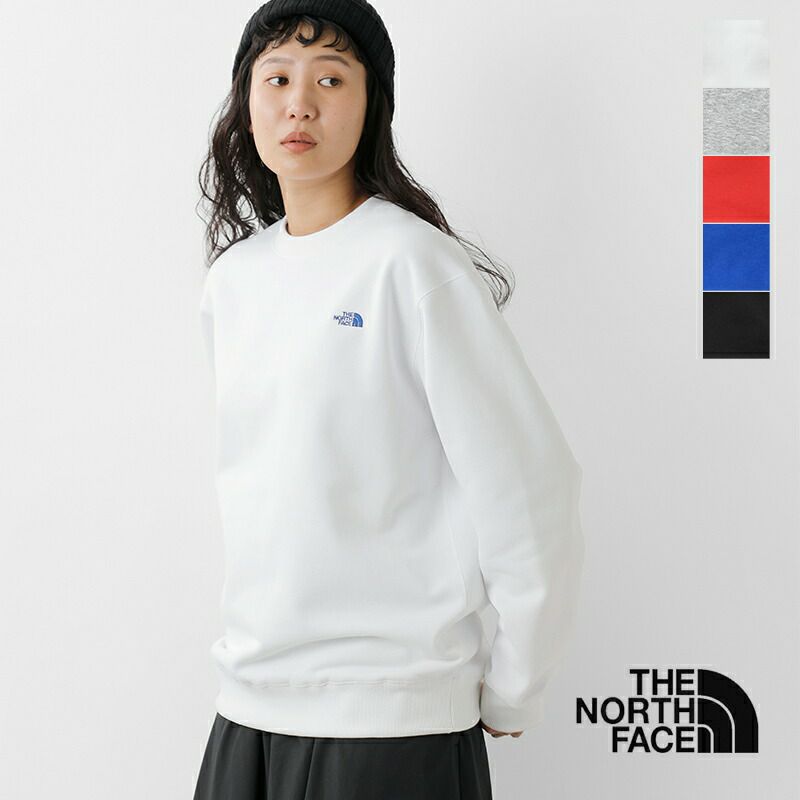 ☆】THE NORTH FACE ノースフェイス スモールロゴ ヘザー スウェット