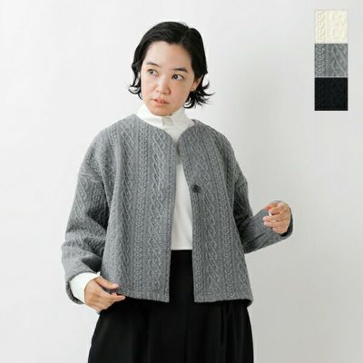 colo美品 utilite ニットジャケット カーディガン ニット セーター