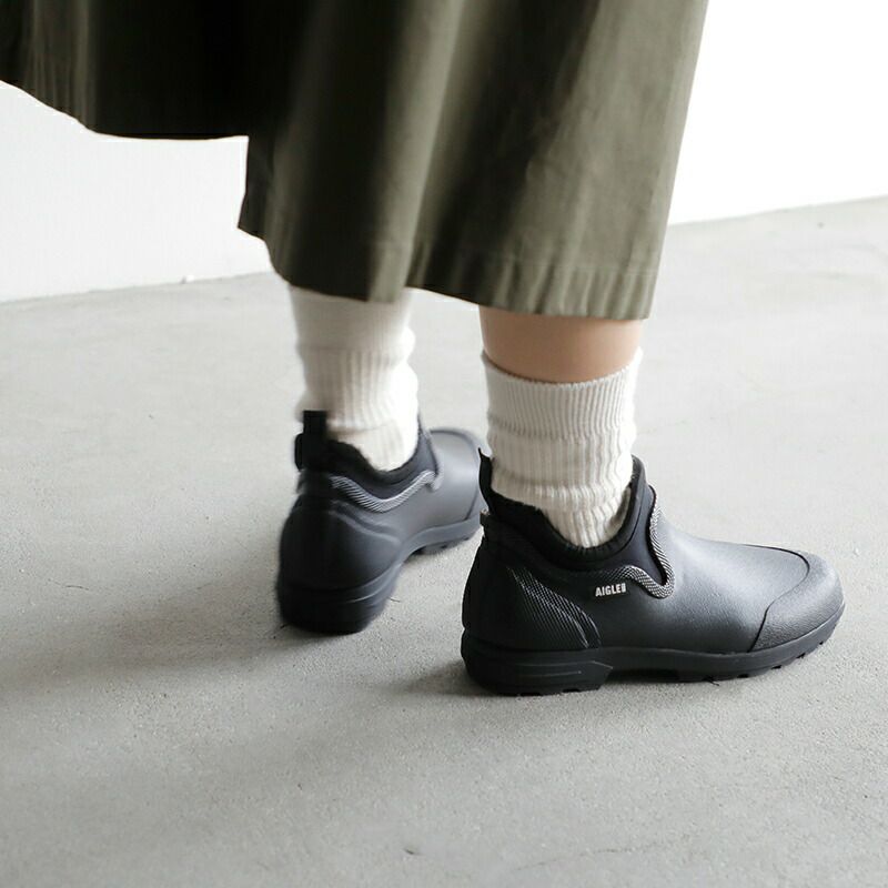 AIGLE エーグル アンクル ラバー ブーツ “LESSFOR PLUS M2” zzhnb57-tr 