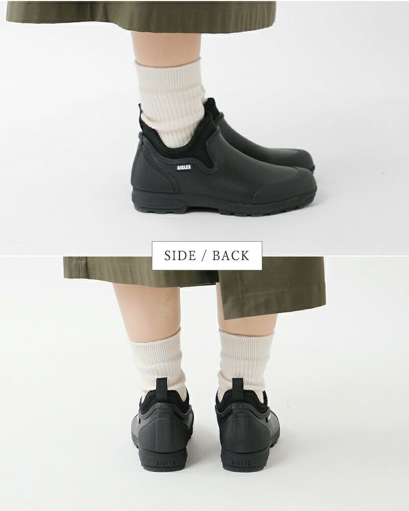未使用　AIGLE アンクルブーツ 正規取扱店 AIGLE (エーグル) ZZFNB67 MYRICA MID レディース