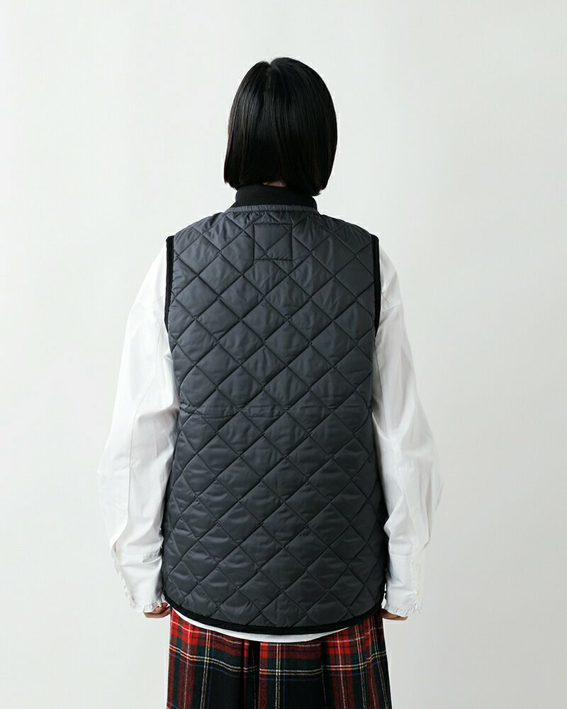Pilgrim Surf+Supply（ピルグリム サーフ+サプライ）【モアバリエーション開催・WEB限定】LAVENHAM / Big Quilt  Cropped Raydon Gilet（ブルゾン ダウンベスト）通販｜BEAMS