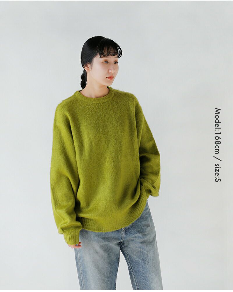 30%OFF】TOWN CRAFT タウンクラフト ソリッド シャギー カラー クルー