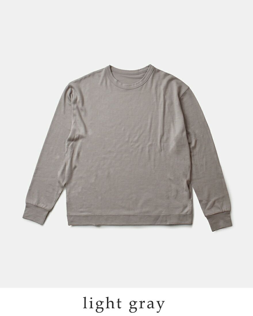 30%OFF】SLOANE スローン ウール天竺 長袖 ニット Tシャツ sl9s-t896