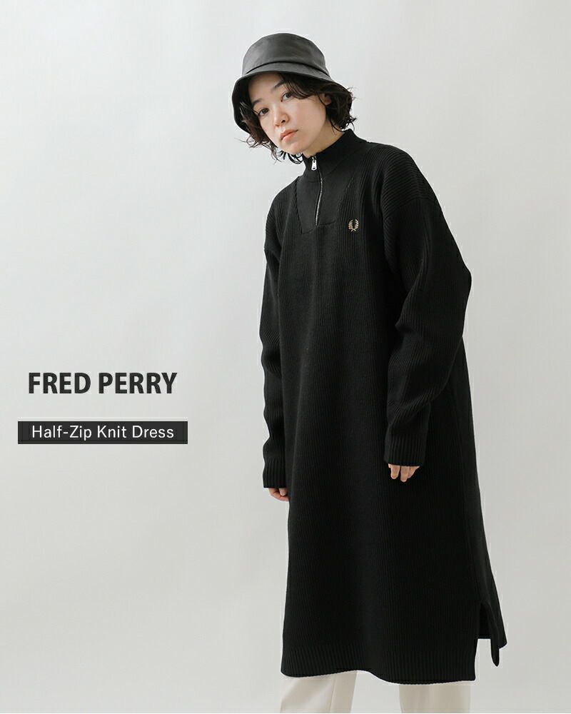 【2023aw新作】FRED PERRY フレッド ペリー モックネック 