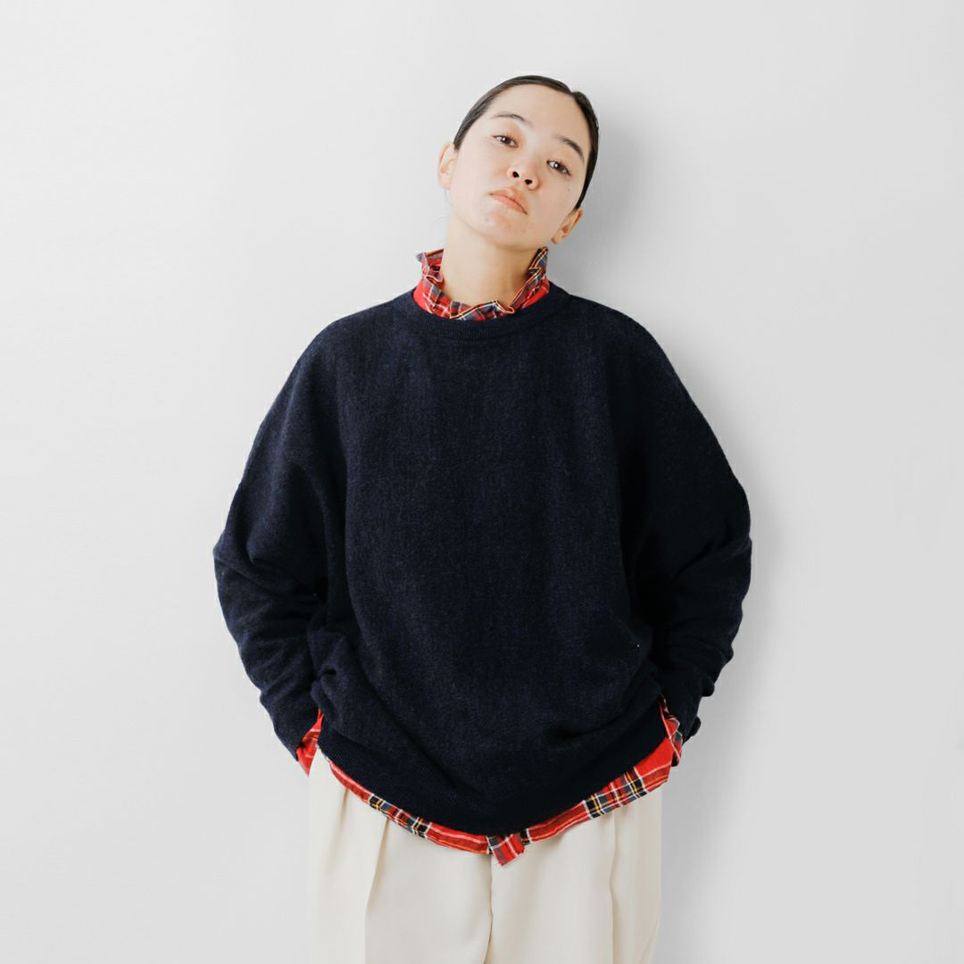 ordinaryfits オーディナリーフィッツ バーバーニット プルオーバー