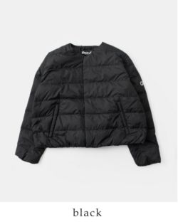 ORCIVAL オーチバル ライトダウン ノーカラー ショート ブルゾン or