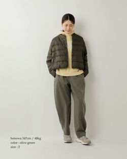 20%OFF】【÷÷】ORCIVAL オーチバル ライトダウン ノーカラー ショート